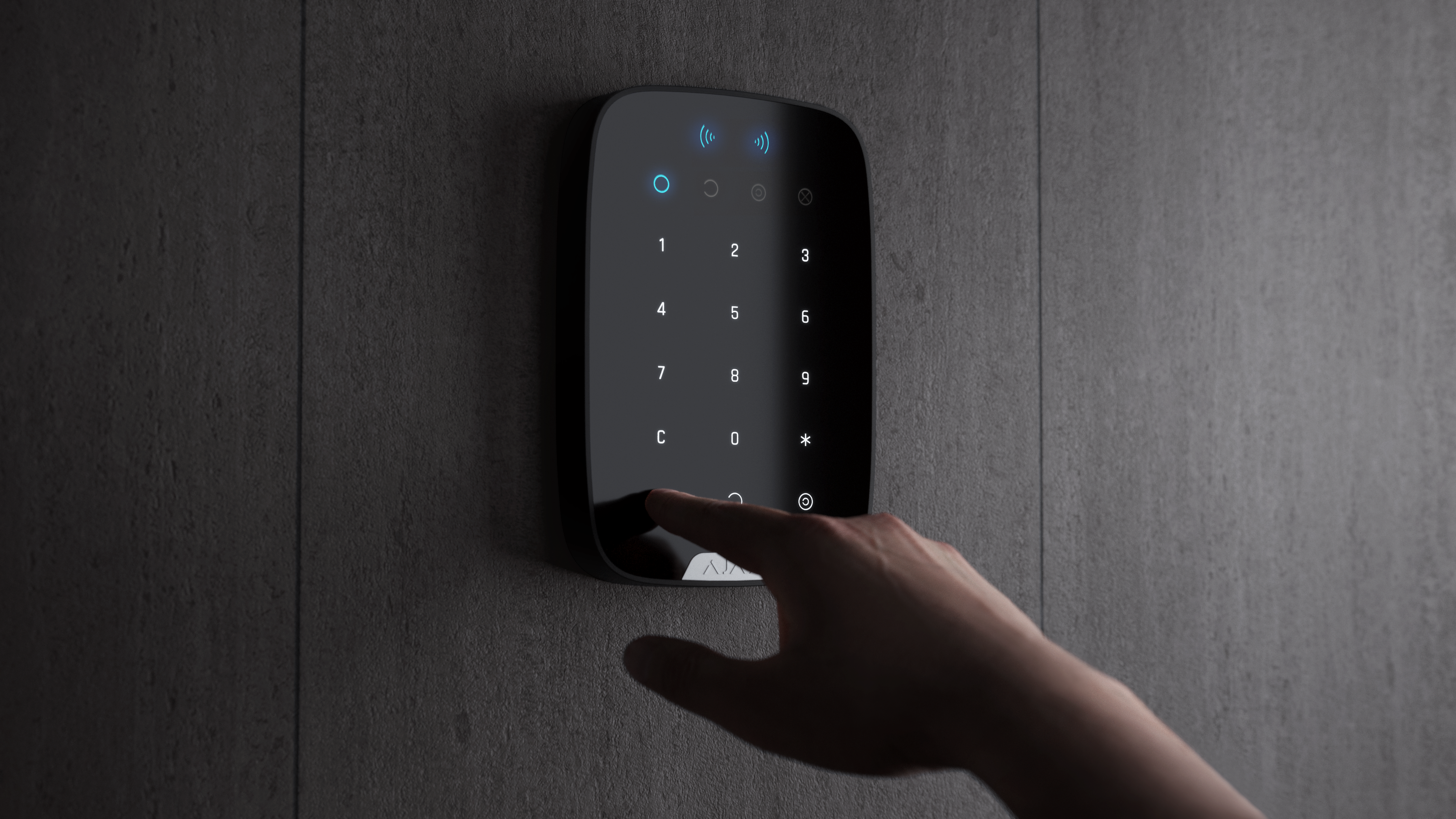 Tastatura wireless, AJAX Keypad Plus Jeweller