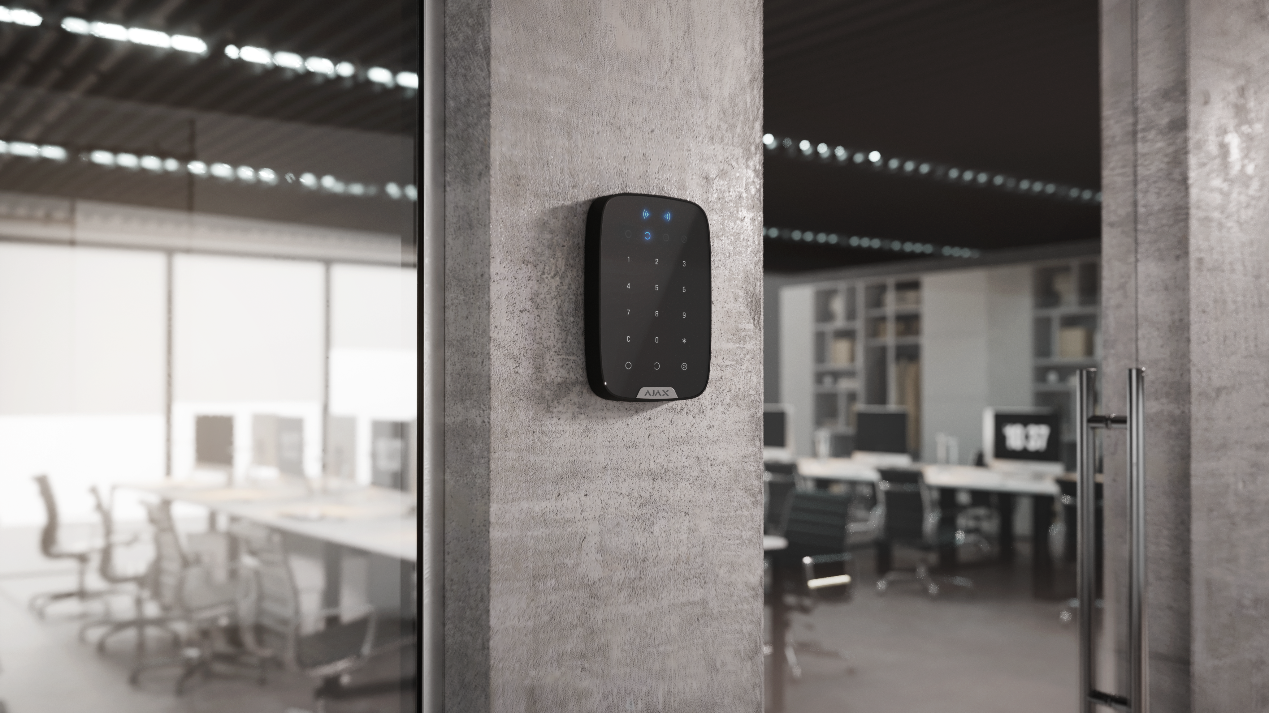 Tastatura wireless, AJAX Keypad Plus Jeweller