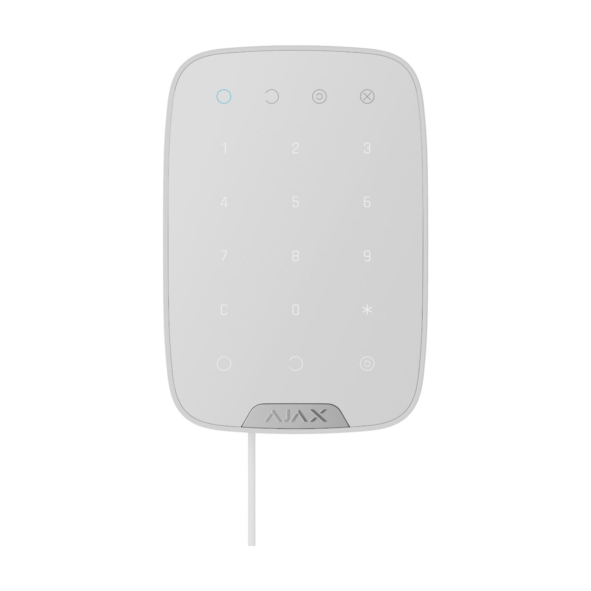 Tastatură cu fir AJAX Superior KeyPad Fibra - alb