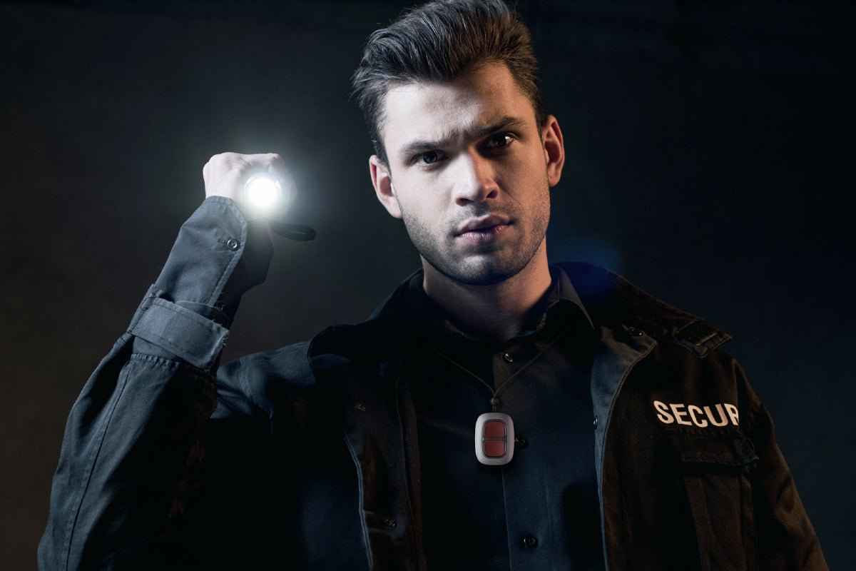 Buton de panica wireless, AJAX DoubleButton Jeweller