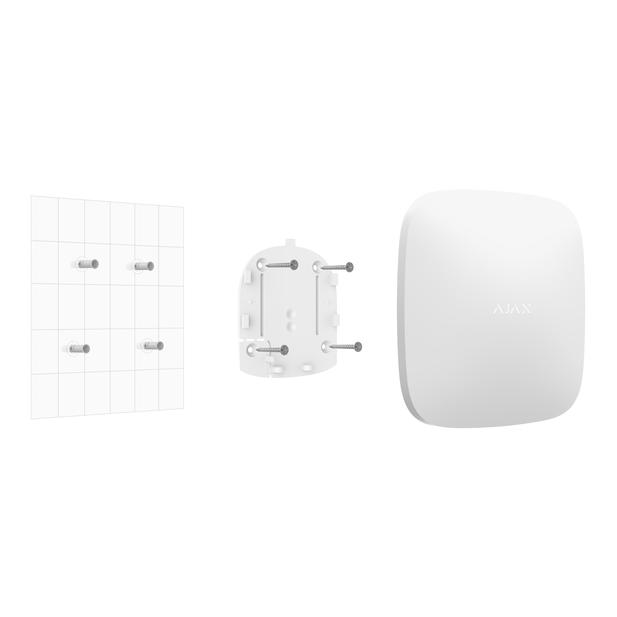 Centrala alarma wireless AJAX HUB (2G) Jeweller - maxbi