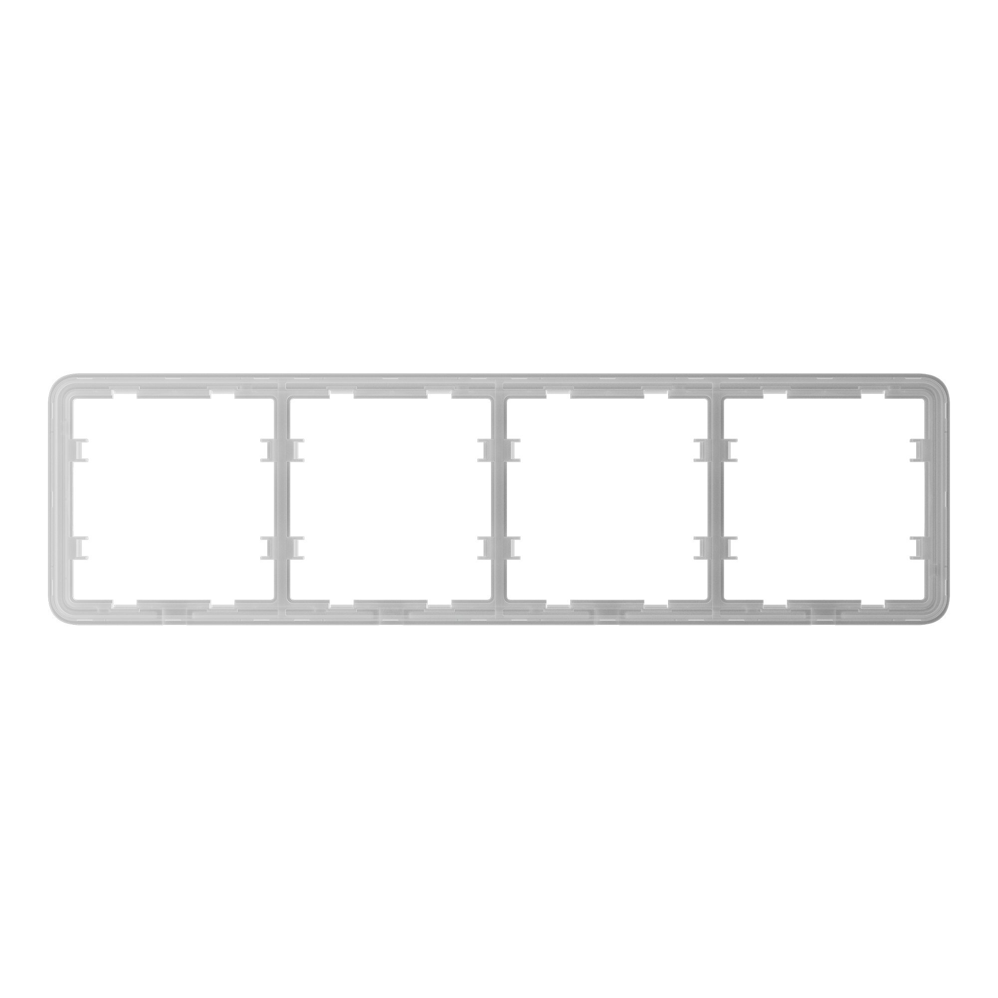 Rama pentru 4 intrerupatoare AJAX Frame 4 Seats - maxbi