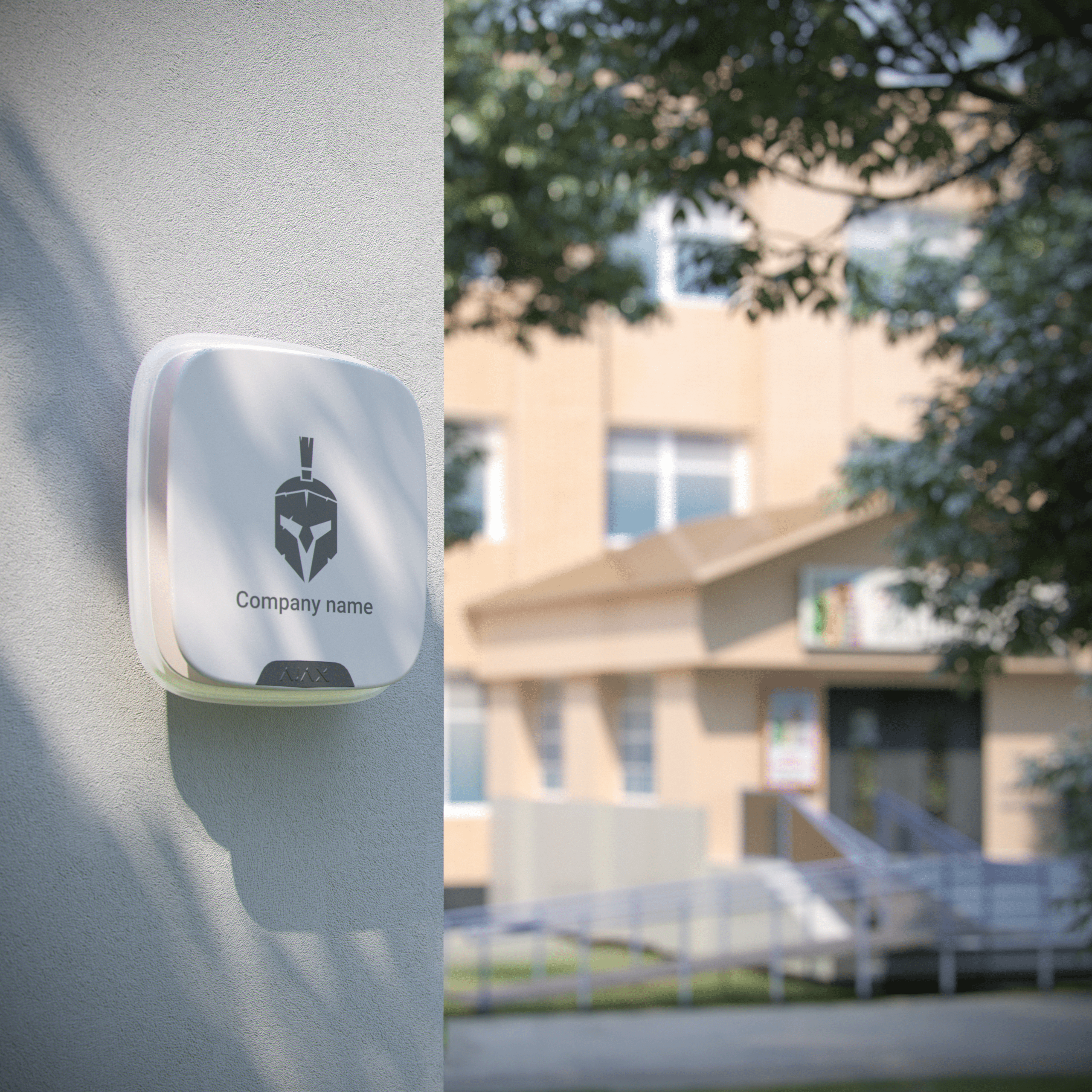 Sirena wireless exterior, AJAX StreetSiren DoubleDeck Jeweller - maxbi