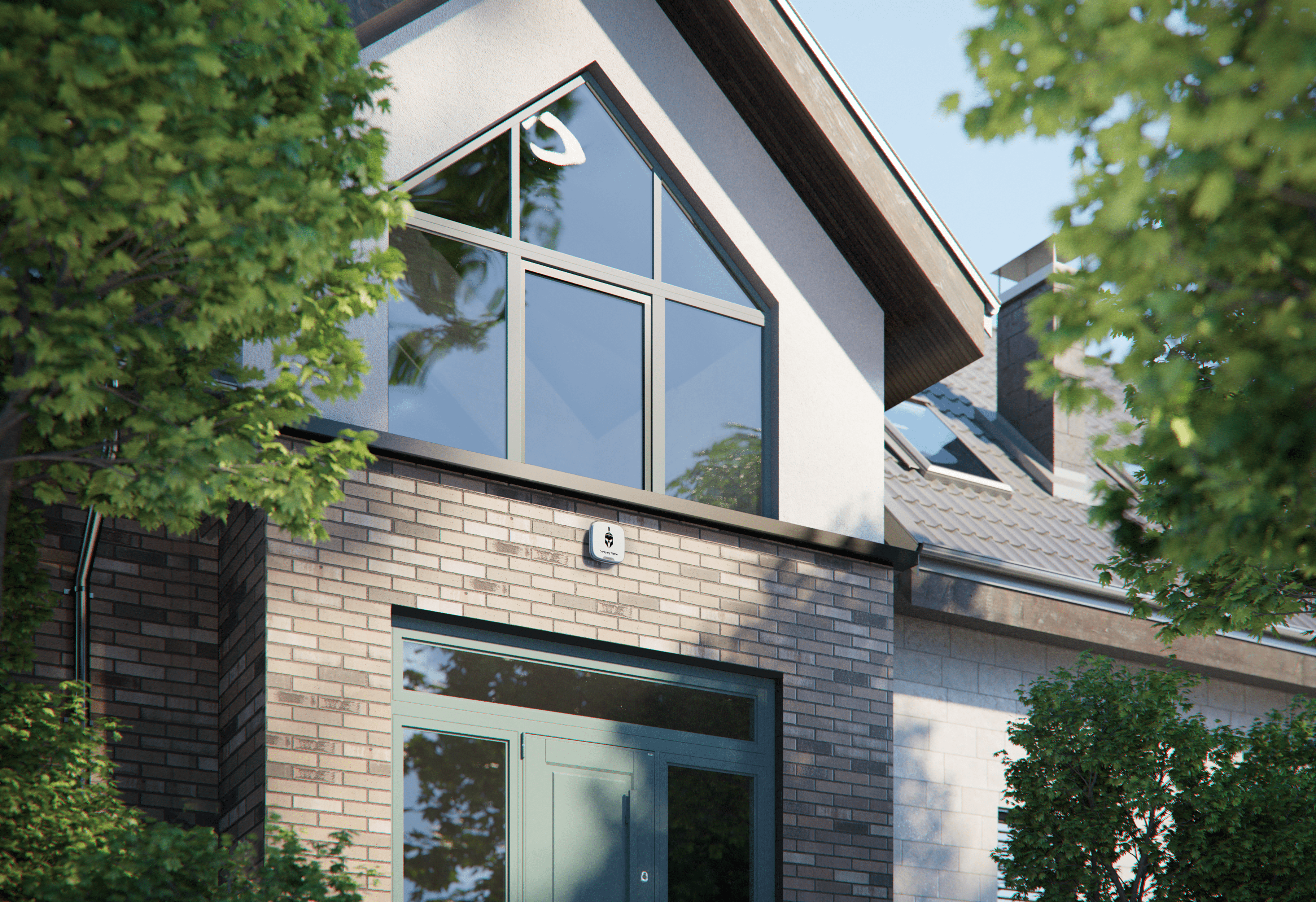 Sirena wireless exterior, AJAX StreetSiren DoubleDeck Jeweller - maxbi