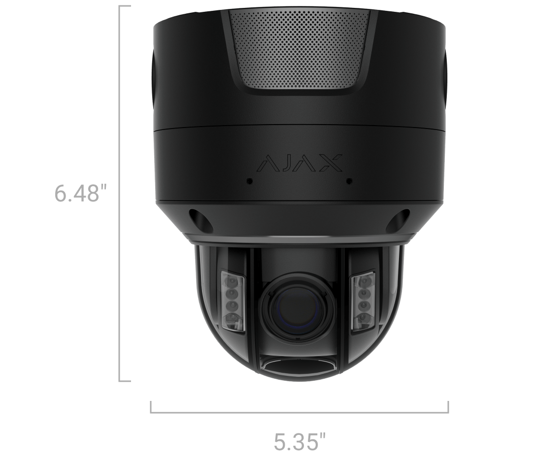 Cameră video IP dome AJAX Superior DomeCam HLVF