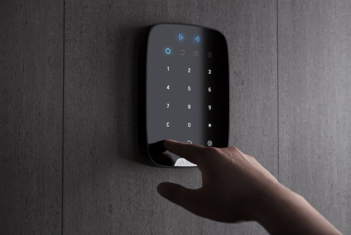 Tastatură wireless AJAX Superior KeyPad Plus G3 Jeweller, Grade 3