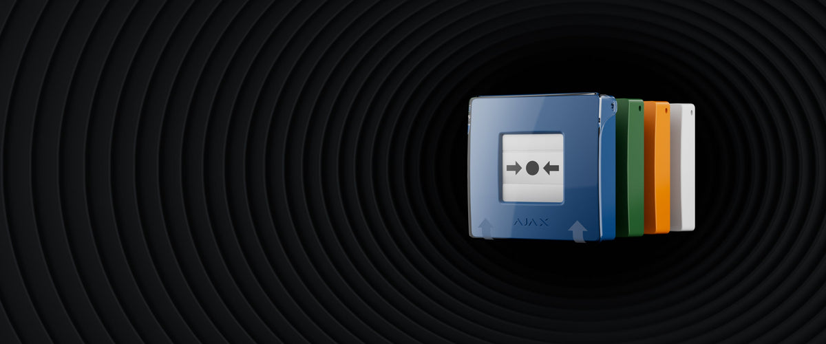 Buton manual de incendiu wireless AJAX ManualCallPoint Jeweller