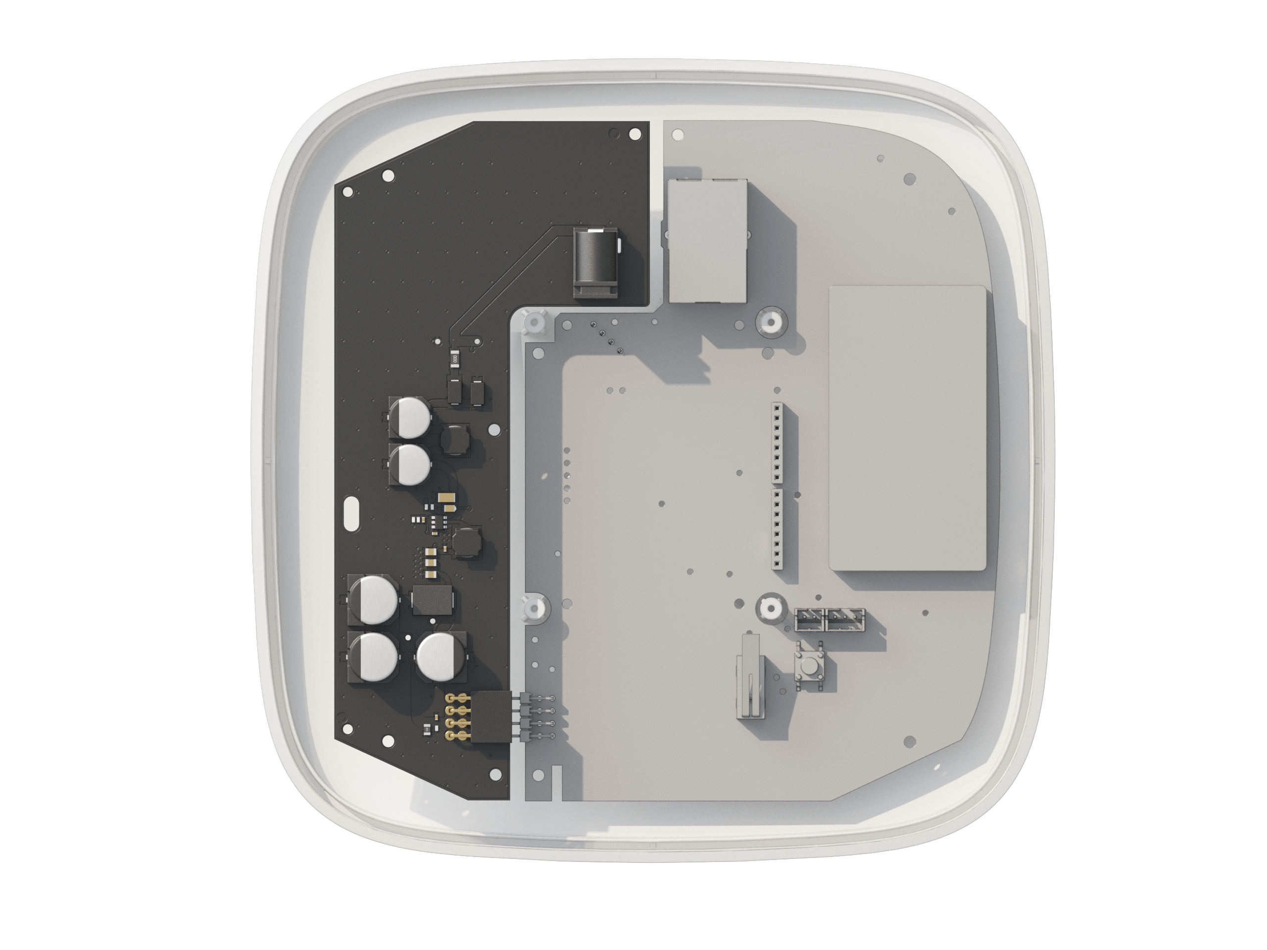 Modul alimentare 12V pentru AJAX HUB, HUB Plus, ReX, ideal pentru o alimentare fiabilă a sistemului de securitate.