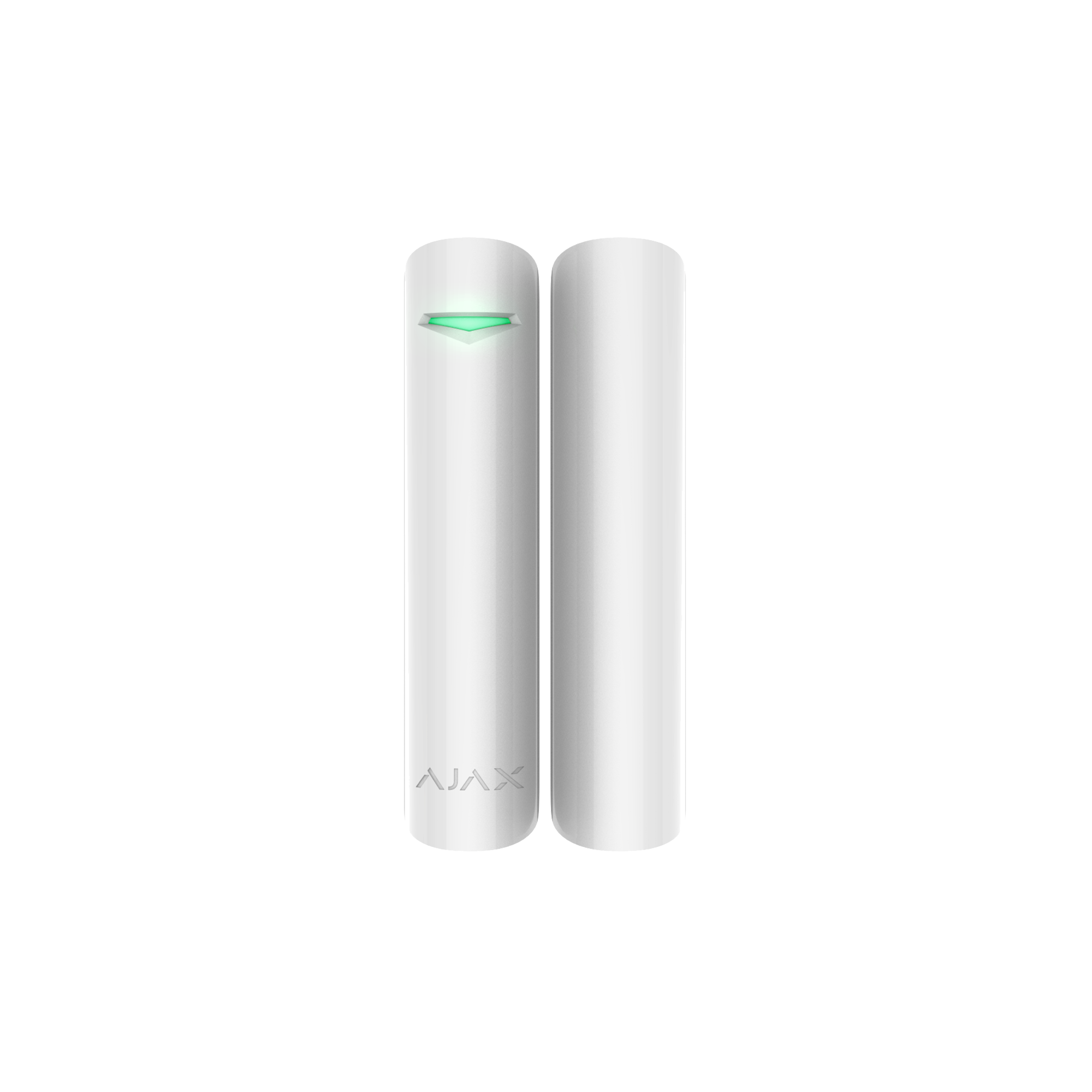 Contact magnetic wireless AJAX DoorProtectPlus pentru securizarea ușilor, protecție avansată împotriva intrărilor neautorizate.