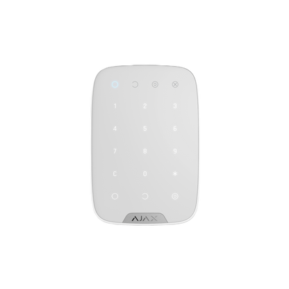 Tastatura wireless, AJAX KeyPad, elegantă și funcțională, perfectă pentru sistemele de securitate moderne.