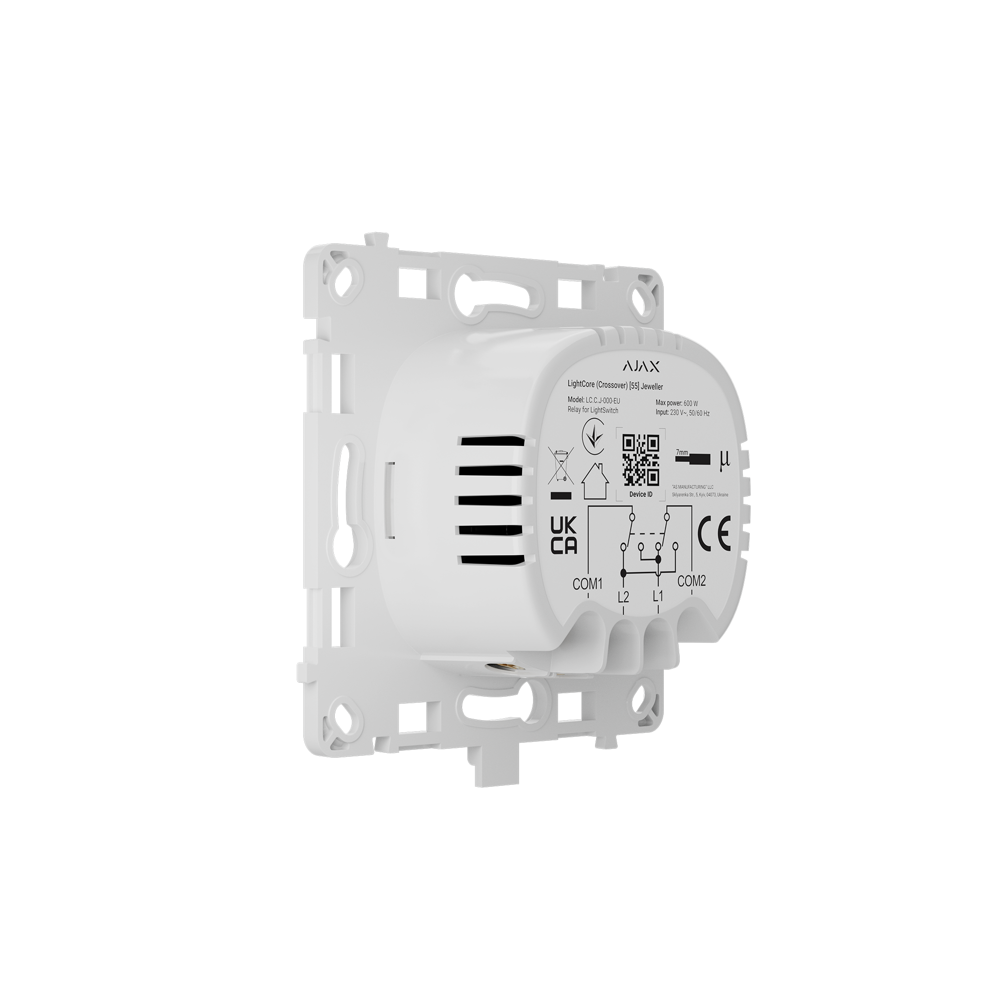 Modul Intrerupator Wireless Cap Scara Cruce AJAX LightCore