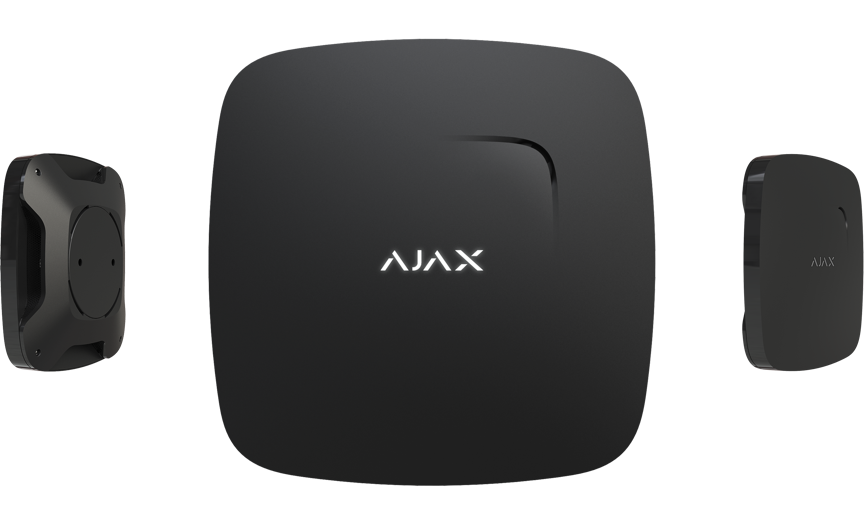 Detector wireless de fum AJAX FireProtect, soluția ideală pentru protecția locuinței și detectarea temperaturii.