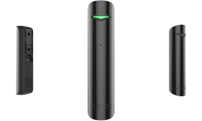 Detector wireless geam spart, AJAX GlassProtect - soluția ideală pentru protecția locuinței tale, monitorizare constantă.