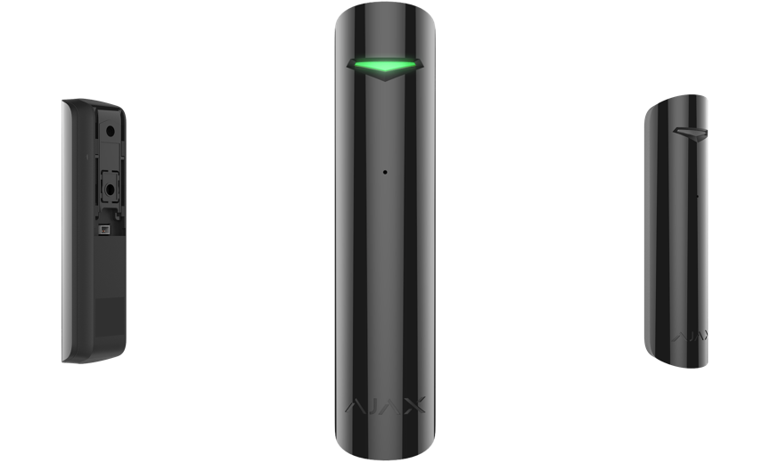 Detector wireless geam spart, AJAX GlassProtect - soluția ideală pentru protecția locuinței tale, monitorizare constantă.