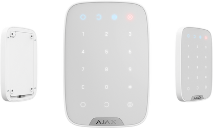 Tastatura wireless, AJAX KeyPad, design modern, cu butoane pentru un control simplu al sistemelor de securitate.