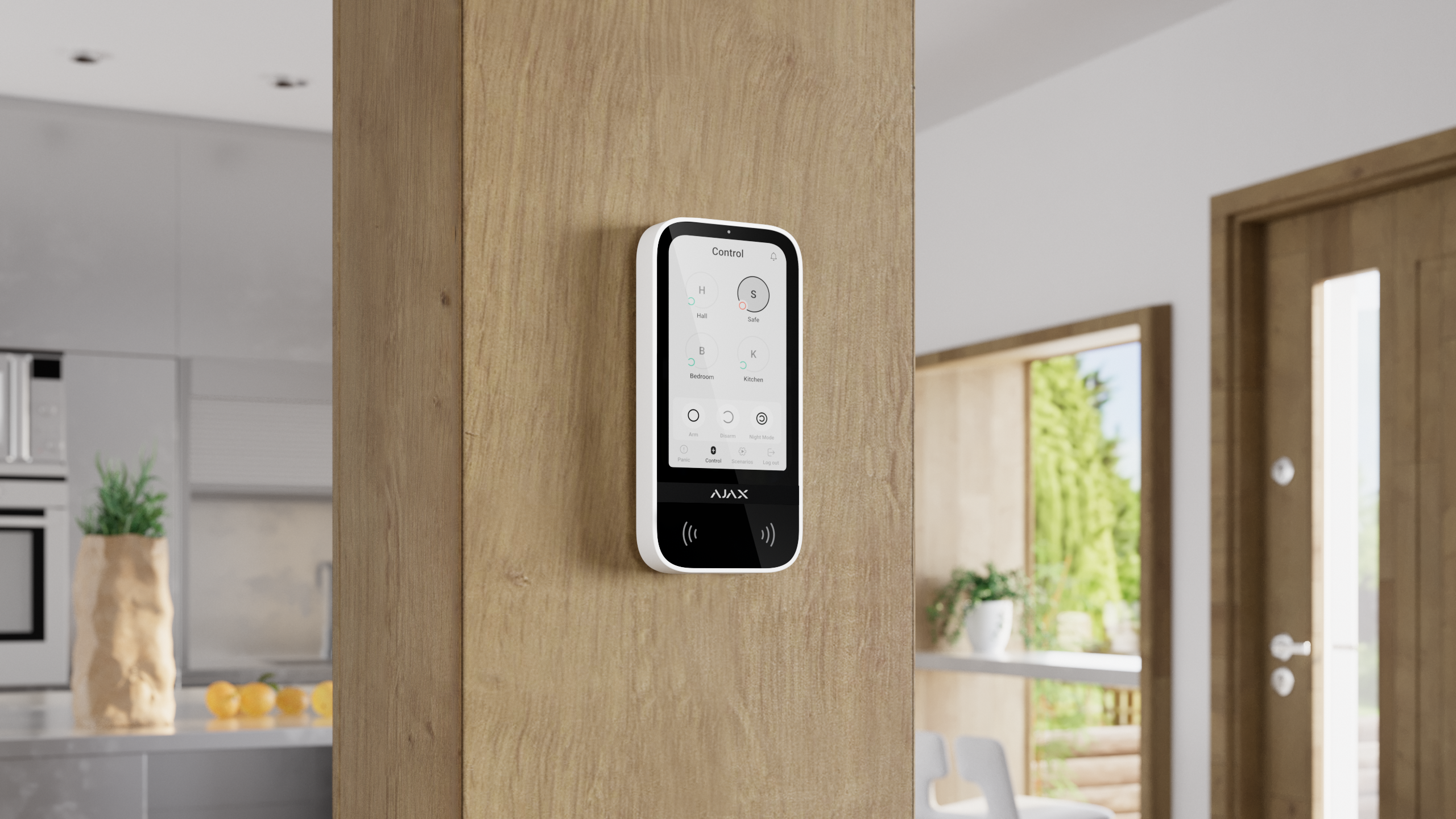 Tastatura wireless, AJAX KeyPad TouchScreen Jeweller