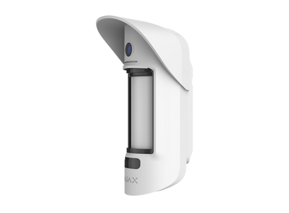 Detector PIR wireless cu verificare foto la alarma, AJAX MotionCam Outdoor PhOD, ideal pentru securitatea casei tale.