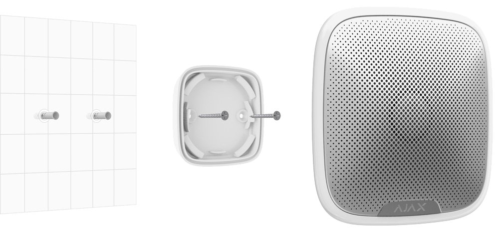 Sirena wireless de exterior, AJAX StreetSiren Jeweller