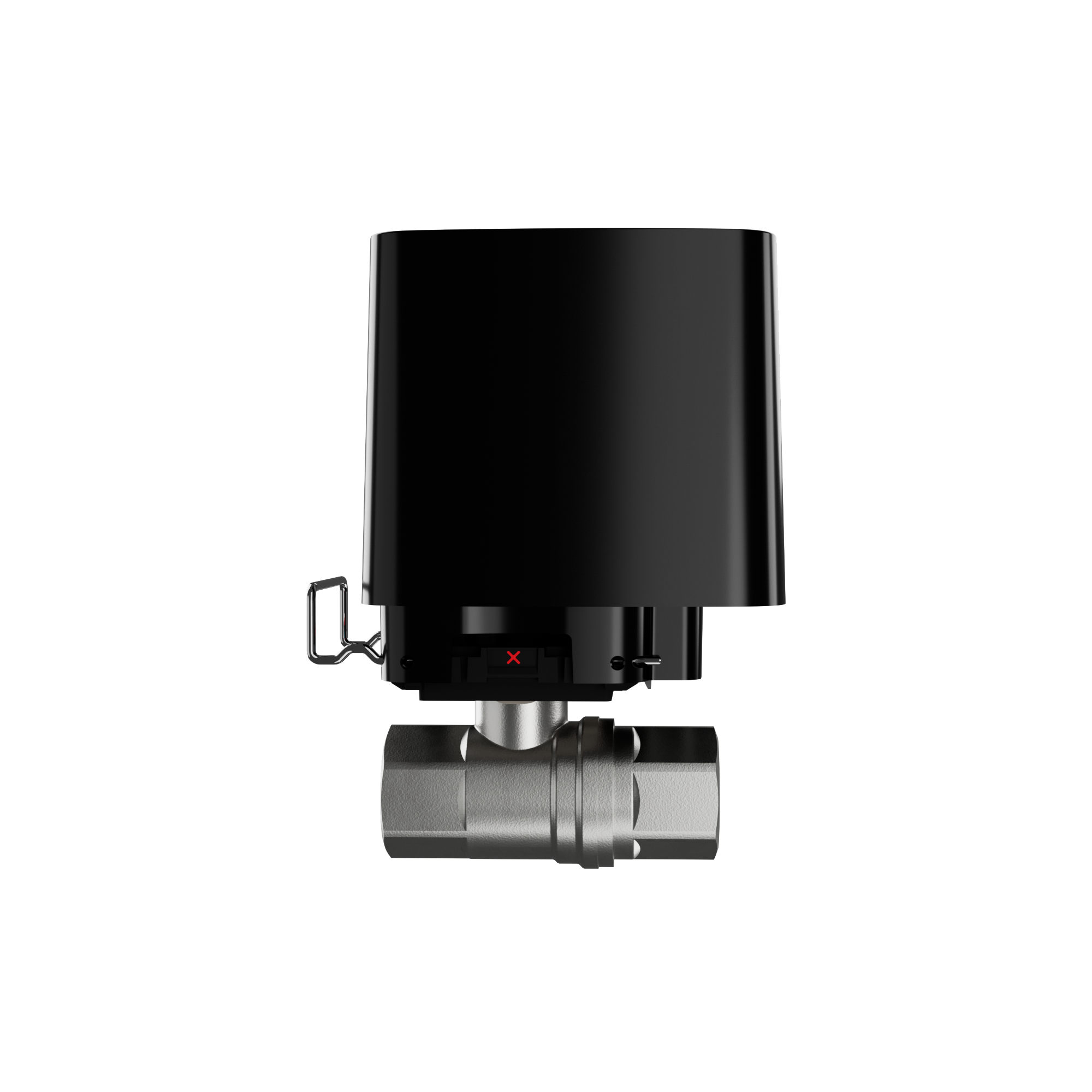 Electrovalva Wireless AJAX WaterStop 1/2” (15 DN) protejează locuința de daunele cauzate de apă, conectare fără fir.