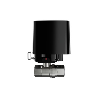 Electrovalva Wireless AJAX WaterStop 1/2” (15 DN) protejează locuința de daunele cauzate de apă, conectare fără fir.