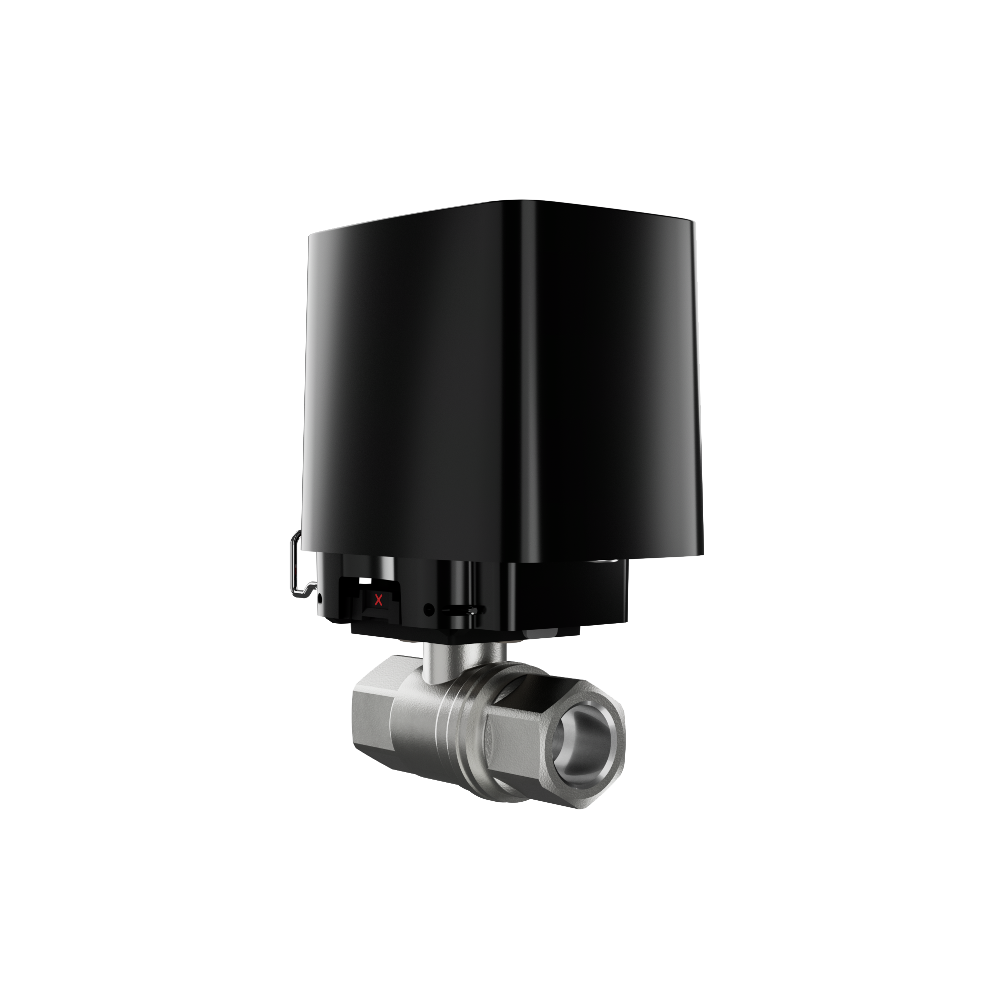 Electrovalva Wireless AJAX WaterStop 1/2” (15 DN) protejează locuința de daunele cauzate de apă, conectare wireless.