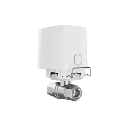 Electrovalva Wireless AJAX WaterStop 1/2” (15 DN) protejează locuința de daunele cauzate de apă.