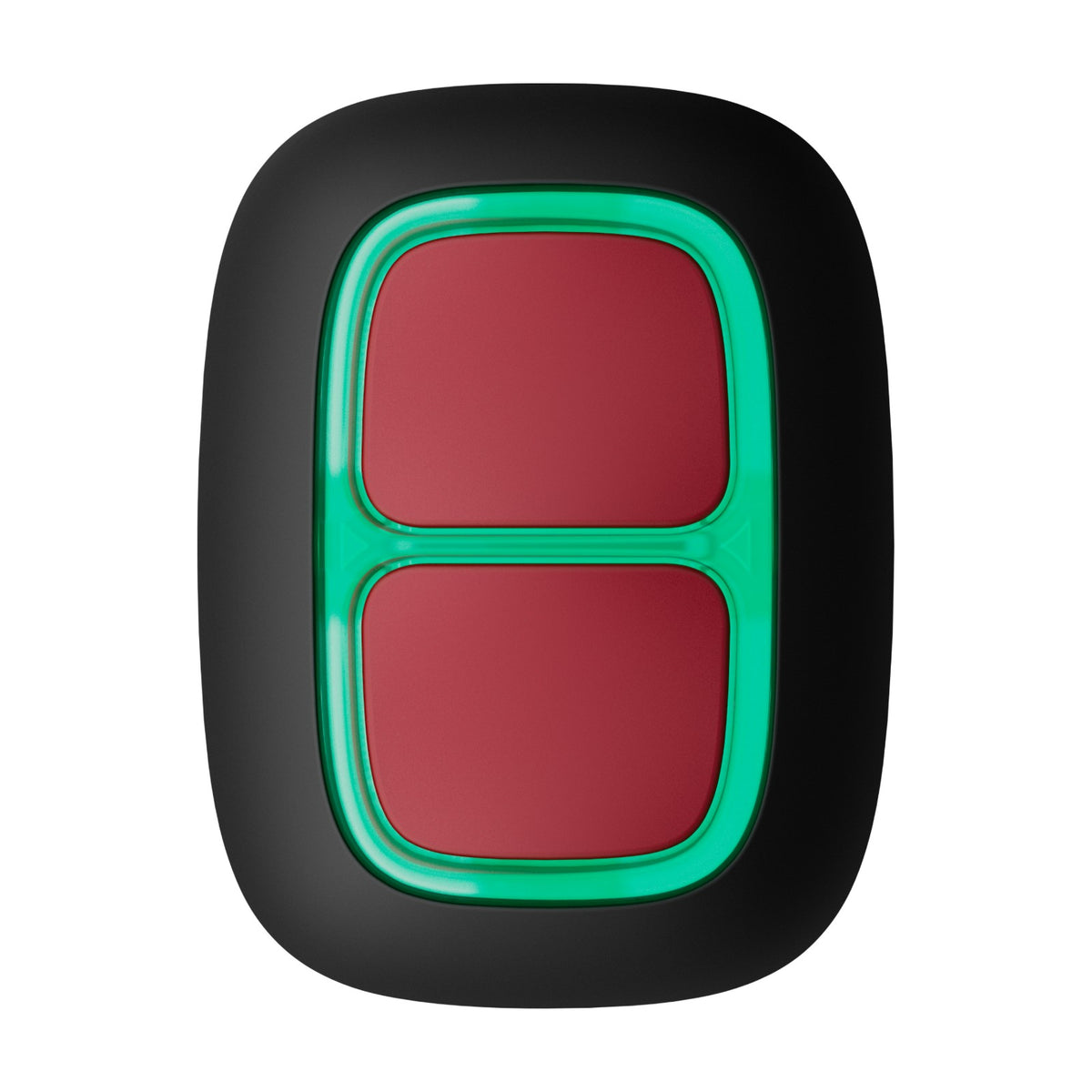 Buton de panică dublu wireless AJAX Superior DoubleButton G3 Jeweller - negru