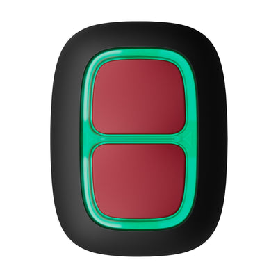 Buton de panică dublu wireless AJAX Superior DoubleButton G3 Jeweller - negru