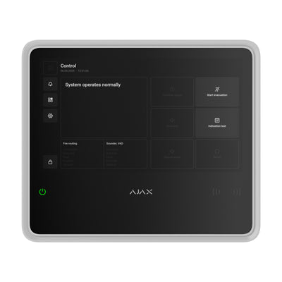 Centrală de incendiu wireless AJAX EN54 Fire Hub Jeweller - alb