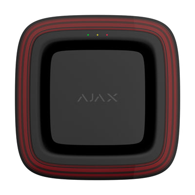Sirenă și flash de incendiu wireless AJAX EN54 FireProtect Jeweller - negru
