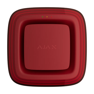 Sirenă și flash de incendiu wireless AJAX EN54 FireProtect Jeweller - roșu