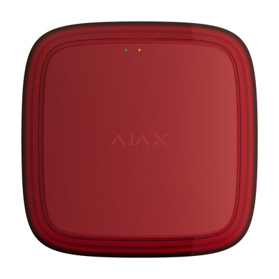 Sirenă și flash de incendiu wireless AJAX EN54 FireProtect Jeweller - roșu