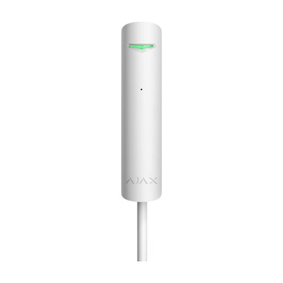 Detector de spargere geam cu fir AJAX Superior GlassProtect Fibra - alb