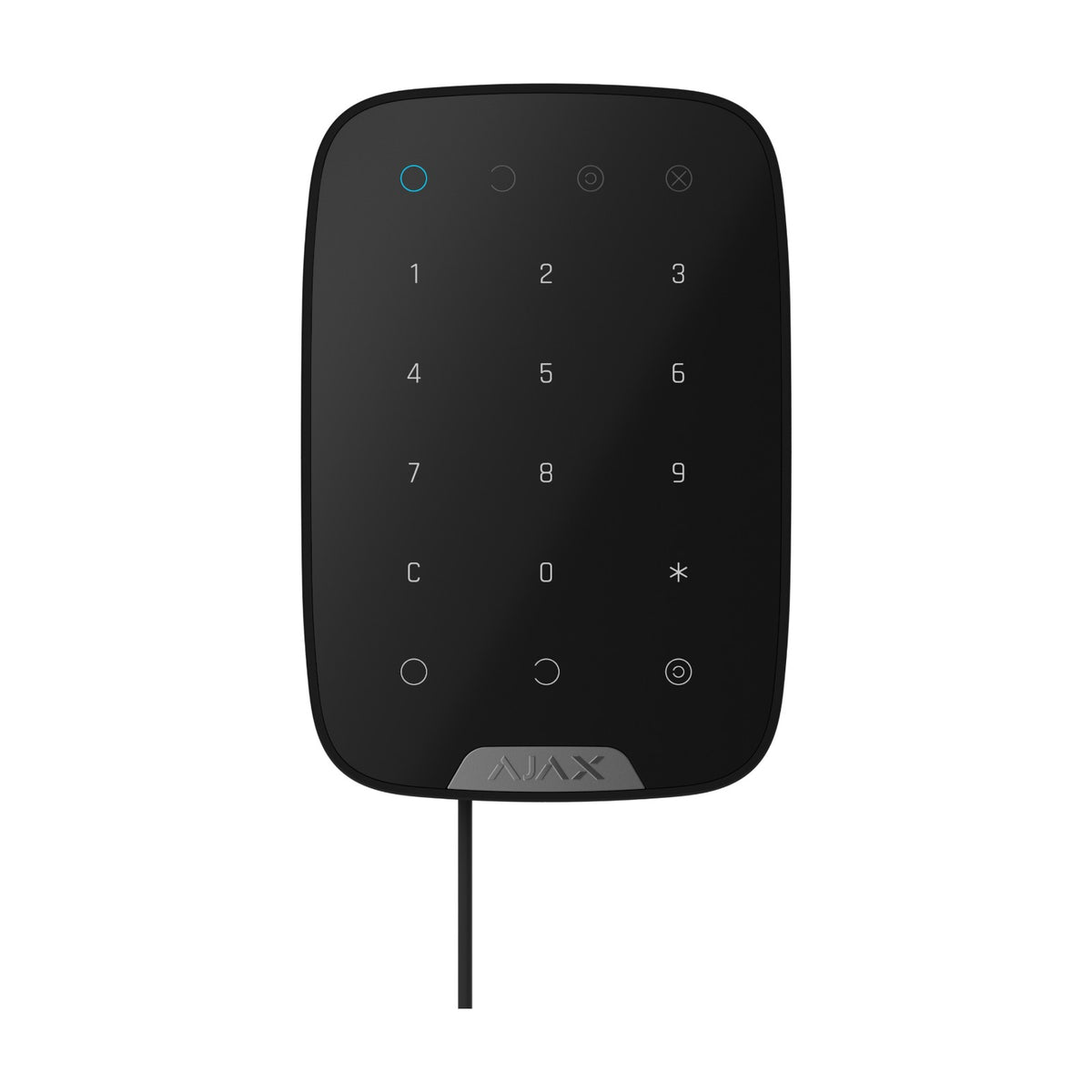 Tastatură cu fir AJAX Superior KeyPad Fibra - negru