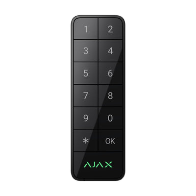 Tastatură de exterior cu fir AJAX Superior KeyPad Outdoor Fibra - negru