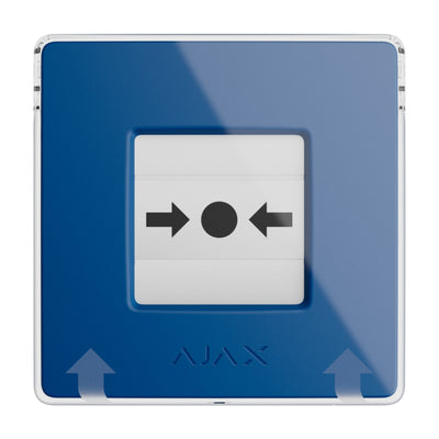 Buton manual de incendiu wireless AJAX ManualCallPoint Jeweller - albastru