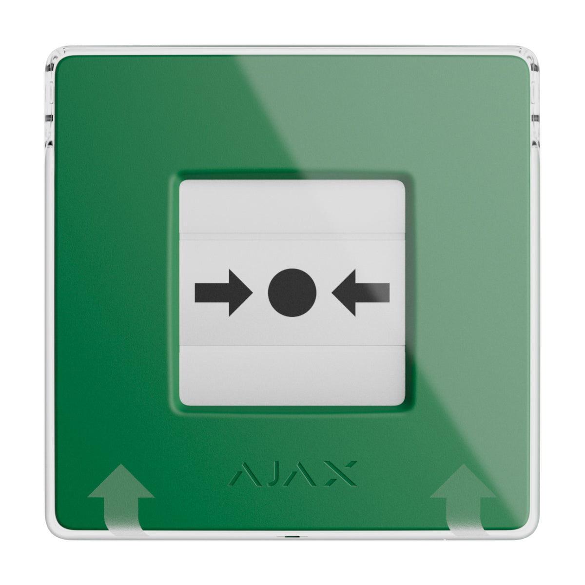 Buton manual de incendiu wireless AJAX ManualCallPoint Jeweller - verde
