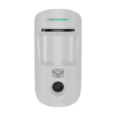 Detector mișcare cu cameră, anti-mascare AJAX Superior MotionCam AM - alb