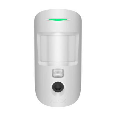 Detector mișcare cu cameră HD AJAX Superior MotionCam HD (PhOD) - alb