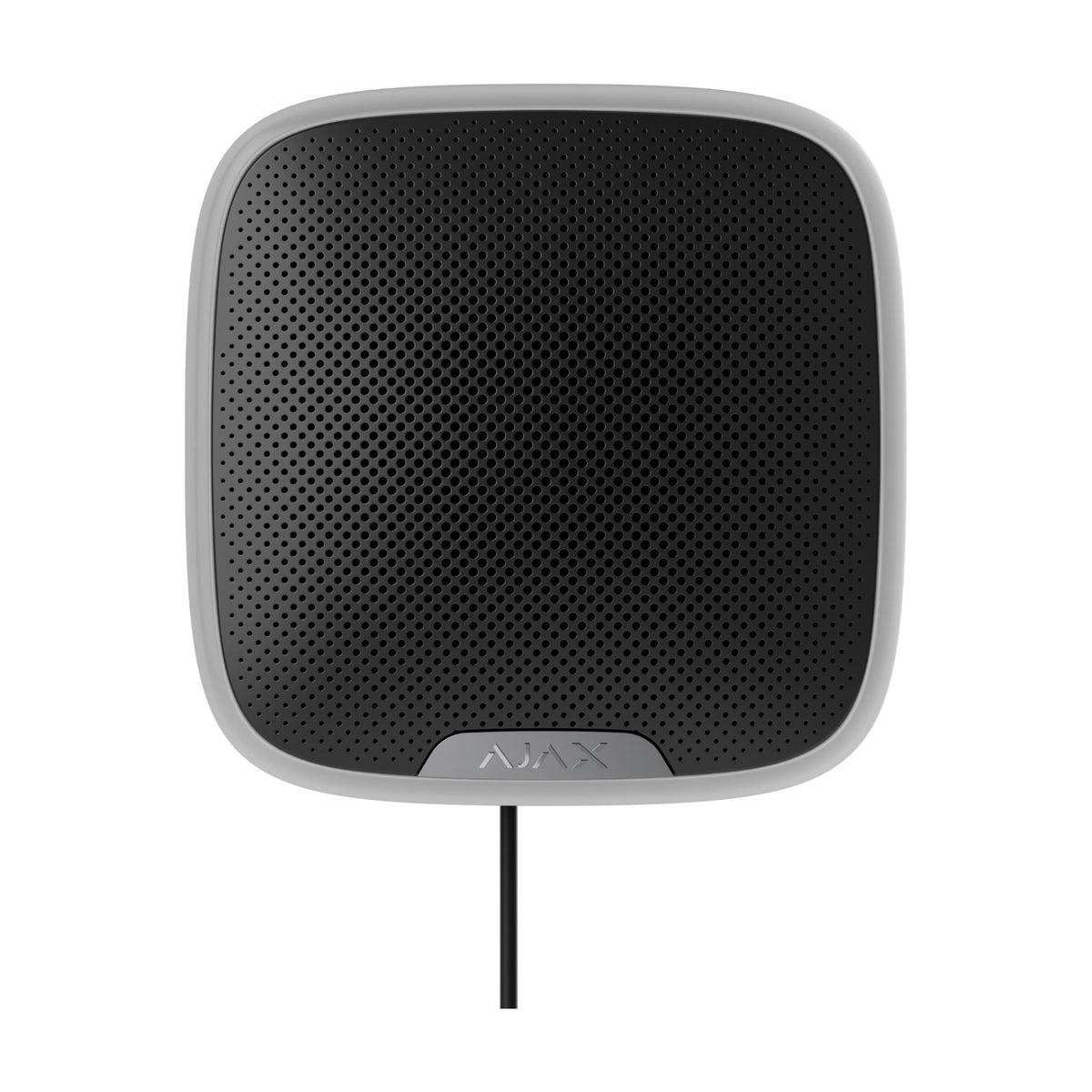 Sirenă de exterior cu fir AJAX Superior StreetSiren Fibra - negru