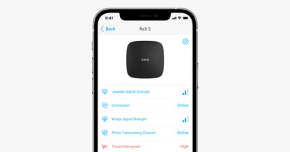 Extender wireless, AJAX ReX 2 pentru o conectivitate Wi-Fi rapidă și stabilă în întreaga locuință sau birou.