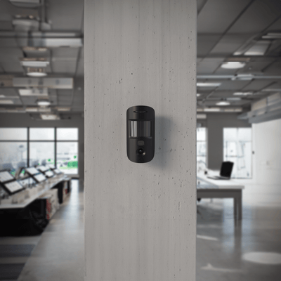 Detector PIR wireless cu Camera foto AJAX MotionCam Jeweller - maxbi