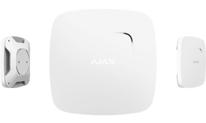 Detector wireless de fum & temperatura & CO, AJAX FireProtect Plus Jeweller - maxbi