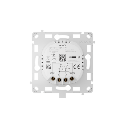 Modul Intrerupator Wireless Cap Scara Cruce AJAX LightCore - maxbi