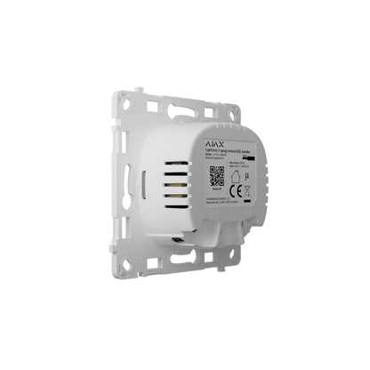 Modul intrerupator wireless circuit simplu AJAX LightCore 1 - gang vertical - maxbi