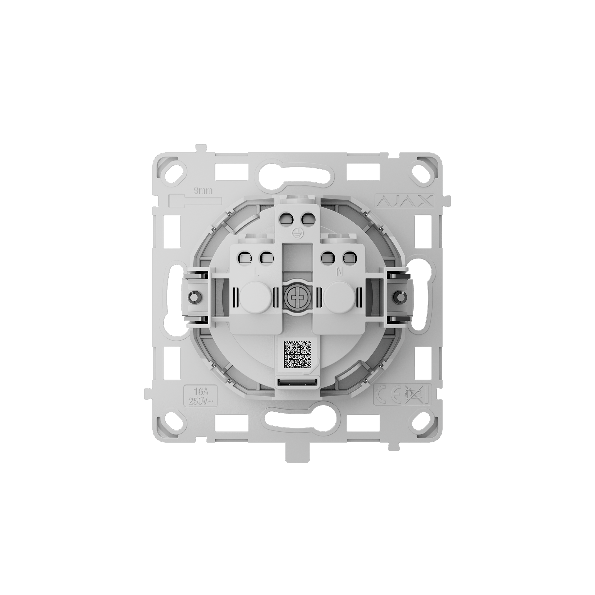 Modul priza perete (basic) AJAX OutletCore [type F] - maxbi
