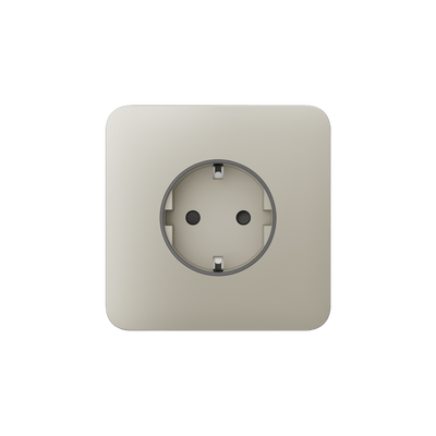 Panou priza perete (basic) AJAX SoloCover [type F] - maxbi