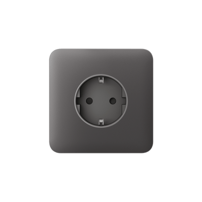 Panou priza perete (basic) AJAX SoloCover [type F] - maxbi