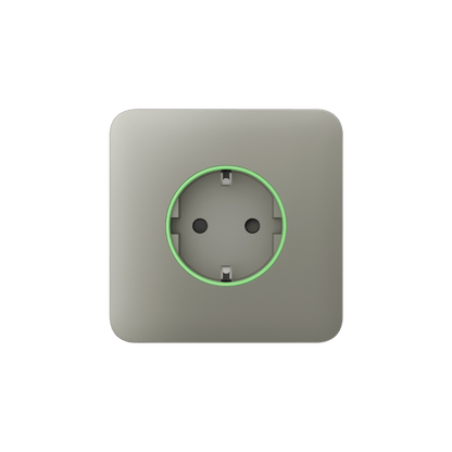 Panou priza perete (smart) AJAX SoloCover [type F] - maxbi