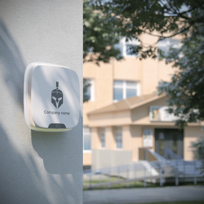 Sirena wireless exterior, AJAX StreetSiren DoubleDeck Jeweller - maxbi